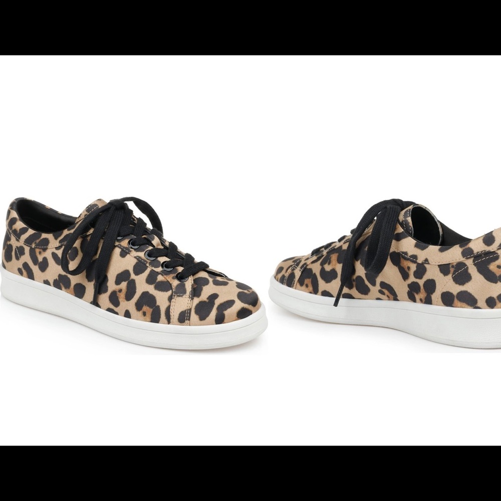 Rampage lace up sneaker Cheetah print